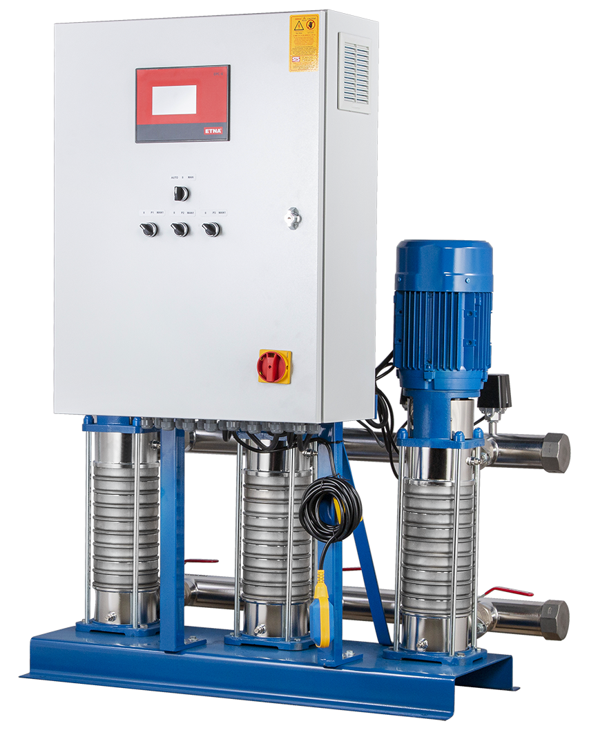 3PFK KO-ST 16/8-75 (20 Floors-240 Flats) Three Pump Complete Stainless Steel Frequency Converter Hydrophore