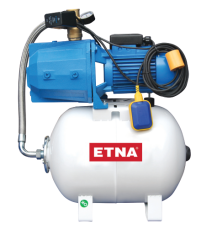 ETNA JET 100-24WS (4 Floors-8 Flats) - Self-Priming Jet Hydrophore with 24lt. Tank
