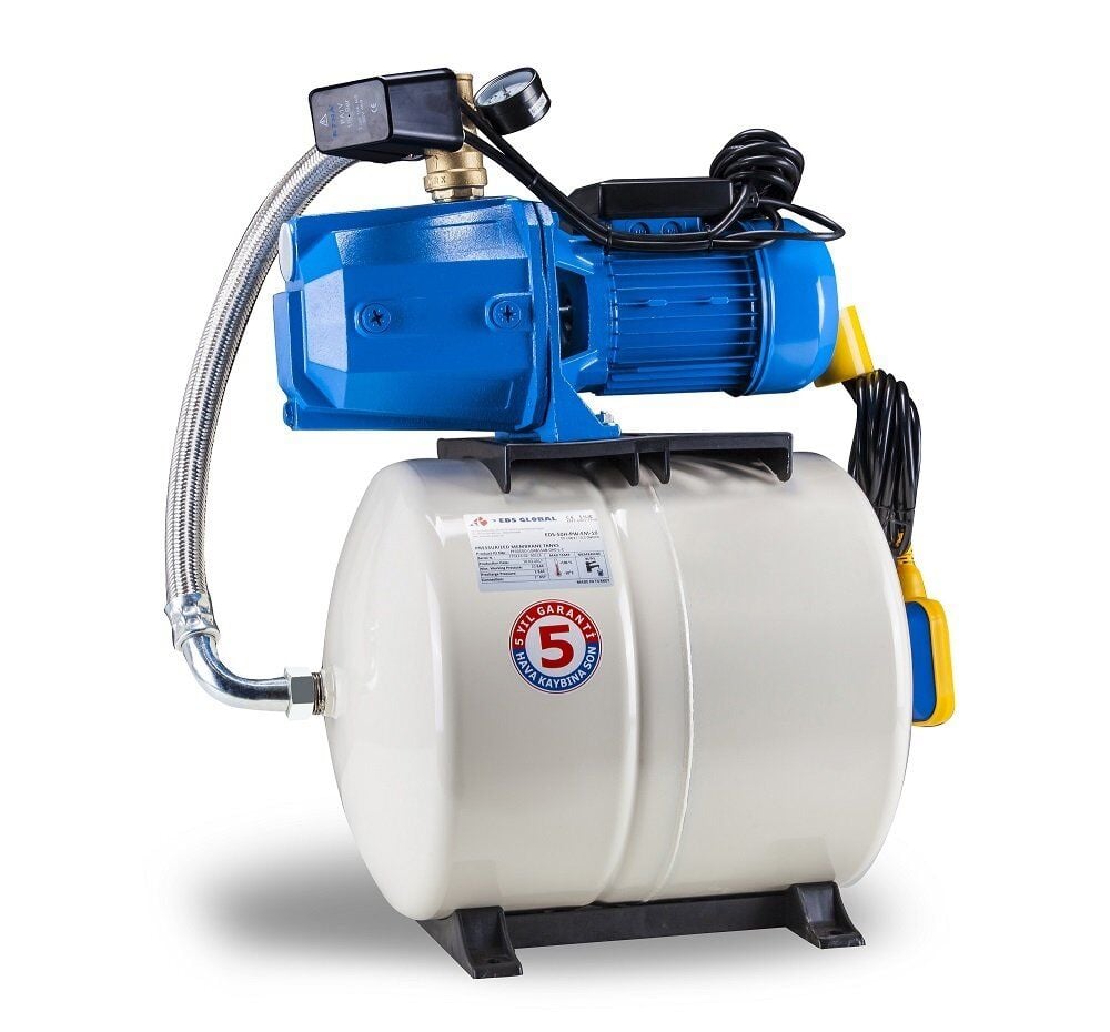 ETNA JET 150-50ES (5 Floors-10 Flats) - Self-Priming Jet Hydrophore with 50lt. Explosion-Proof Tank