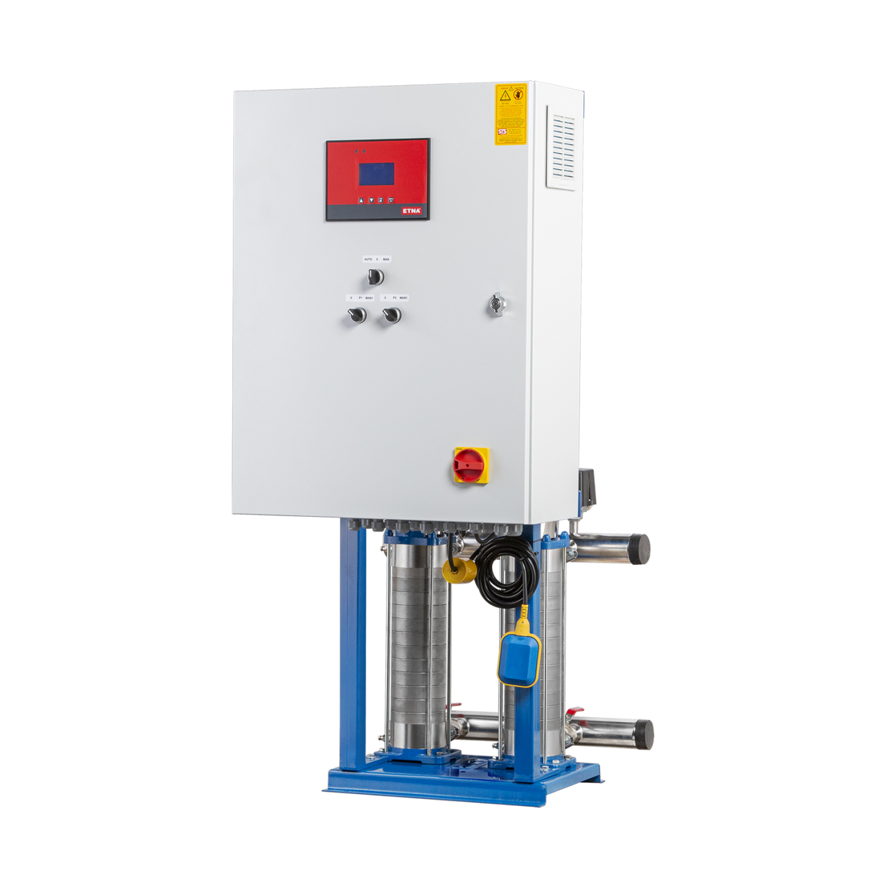 2KO-ST 16/11-110 (30 Floors-160 Flats) Two Pump Complete Stainless Steel Hydrophore