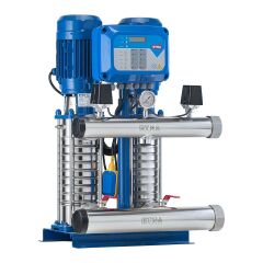 2KO-ST 8/8-30 (15 Floors-80 Flats) Two Pump Complete Stainless Steel Hydrophore