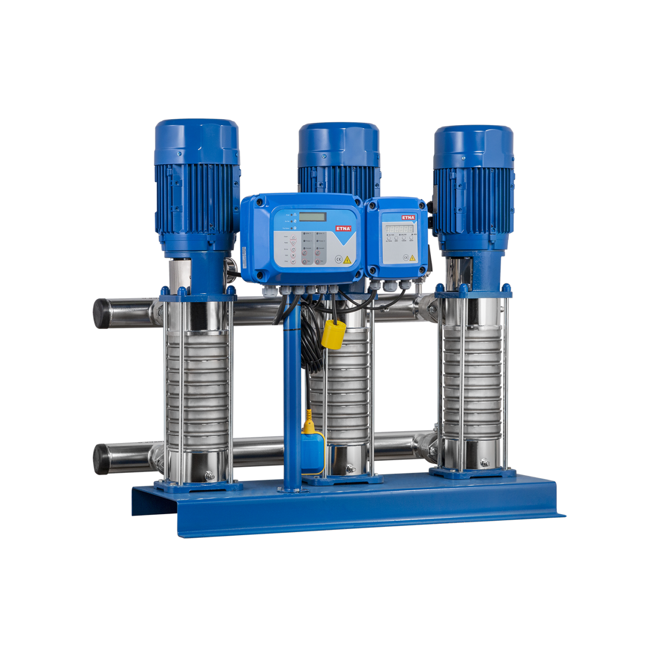 3KO-ST 5/14-30 (22 Floors-75 Flats) Three Pump Complete Stainless Steel Hydrophore