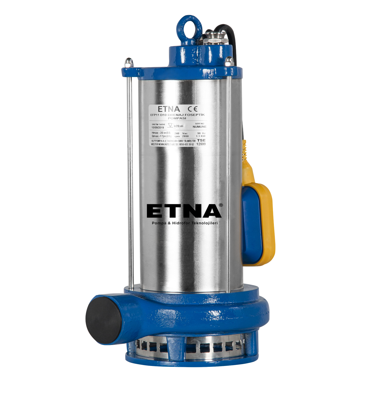 EFP 11D - Single Phase Waste Water Drainage Pump