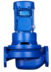 EILR4 40-125/0.55 - 1500rpm - IN-LINE DRY ROTOR CIRCULATION PUMP