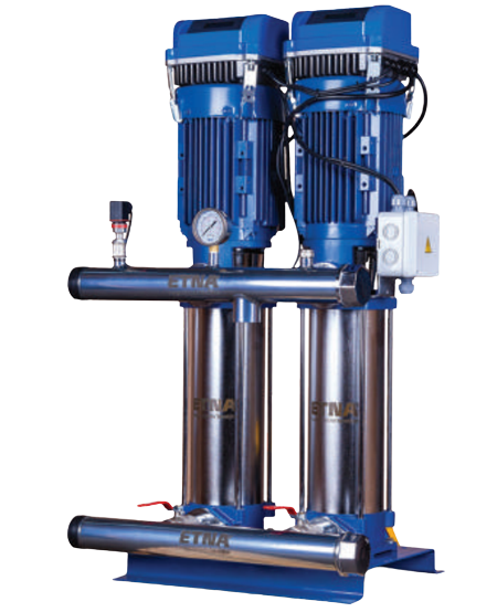 2 HF KO 4/7-11 - Dual Pump Frequency Converter Domestic Water Hydrophore