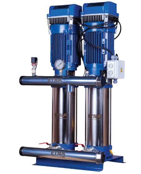 2 HF KO 4/9-15 - Dual Pump Frequency Converter Domestic Water Hydrophore