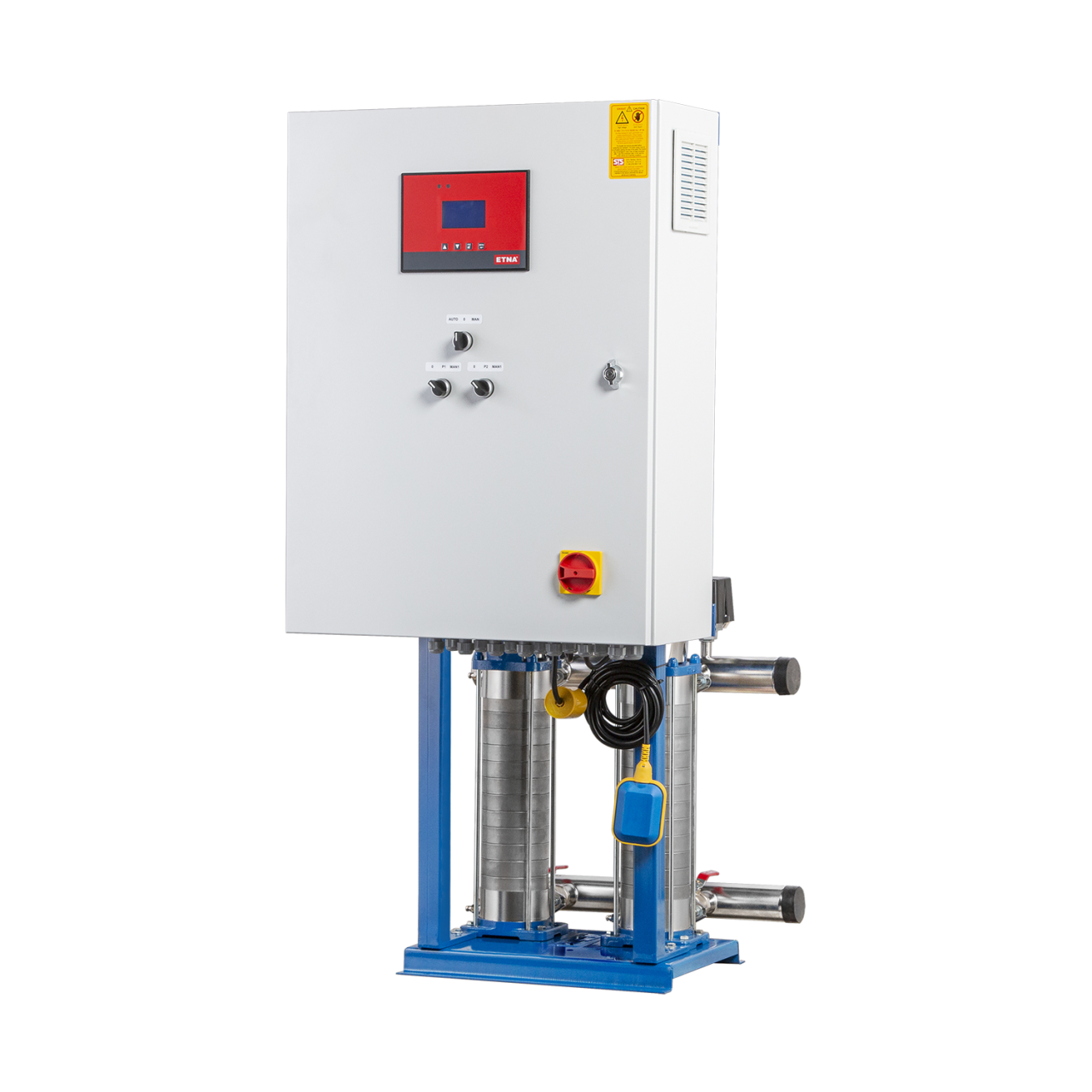 2PFK KO-ST 20/8-110 (20 Floors-200 Flats) Two Pump Complete Stainless Steel Frequency Converter Hydrophore