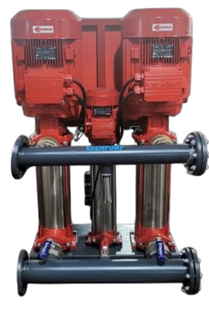 EXDP-Y 2/4005-J210 (2x60m³/h-70mSS+2m³/h-90mSS) 2 Electric + 1 Jockey Fire Hydrophore